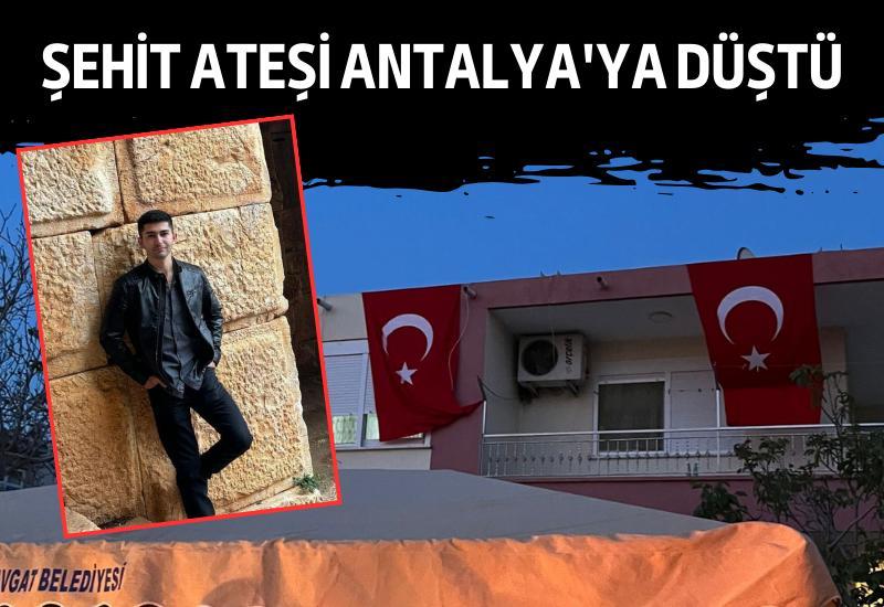 Şırnak’ta askeri aracın devrilmesi sonucu şehit olan 2 askerden astsubay Mustafa Şen memleketi Antalya'da toprağa verilecek.