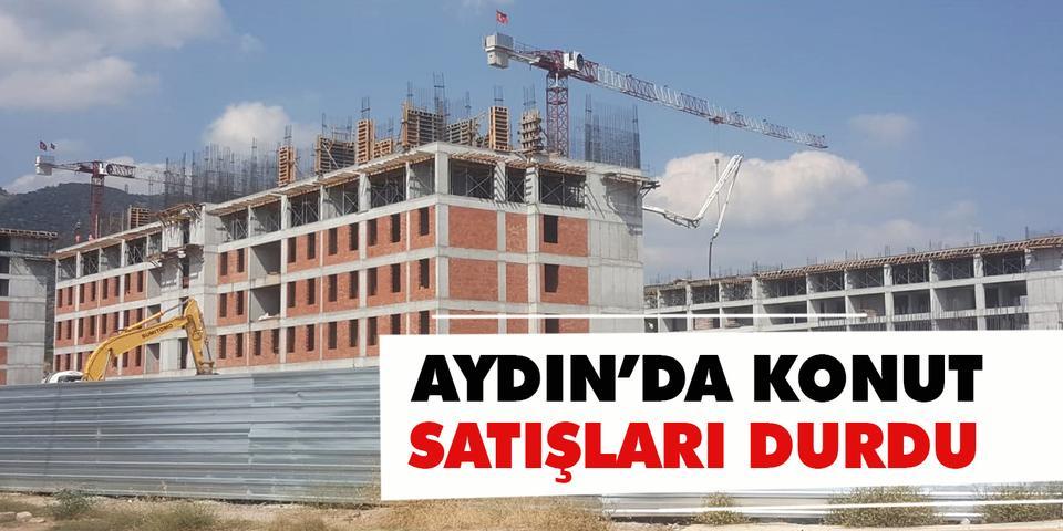 Aydın’da konut satışları Aralık ayında bir önceki yılın aynı ayına göre yüzde 51,4 oranında azalarak 2 bin 30 olarak gerçekleşti.