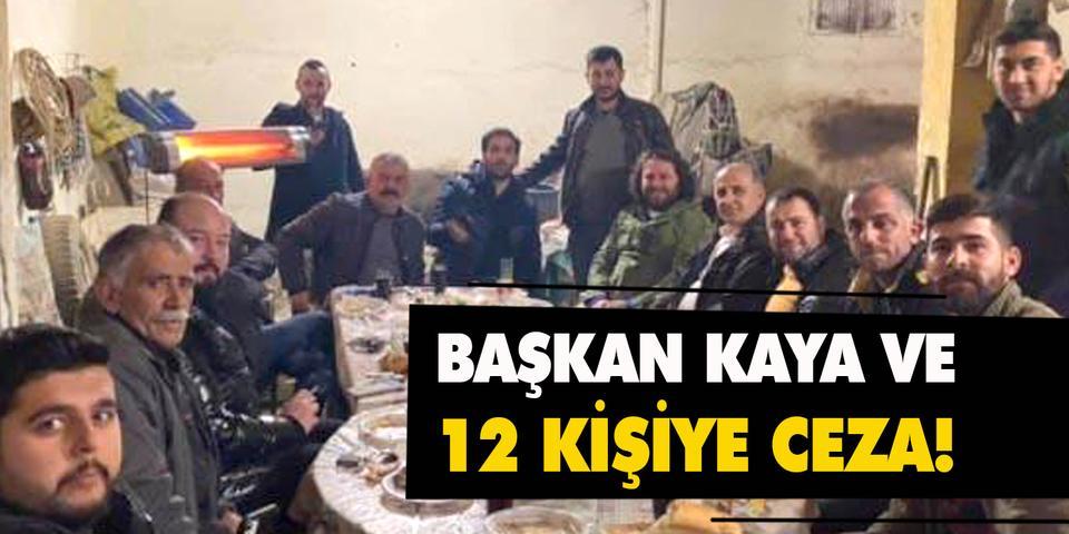Aydın'da, İncirliova Belediye Başkanı Aytekin Kaya için düzenlenen doğum günü organizasyonunda yeni tip koronavirüs (Kovid-19) tedbirlerine uyulmadığı gerekçesiyle Kaya dahil 13 kişiye para cezası kesildi.
