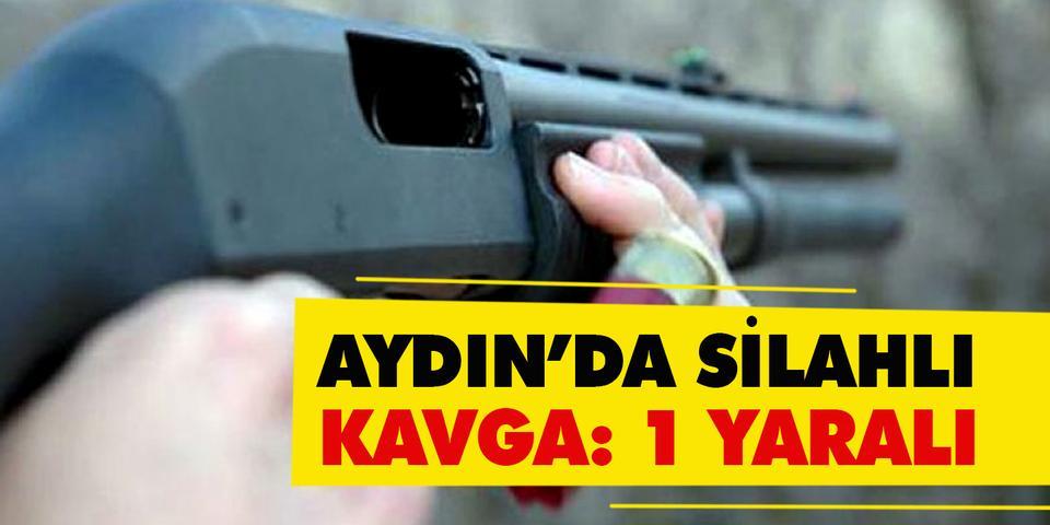 Aydın'ın Köşk ilçesinde kavga sırasında tüfekle vurulan kişi yaralandı.