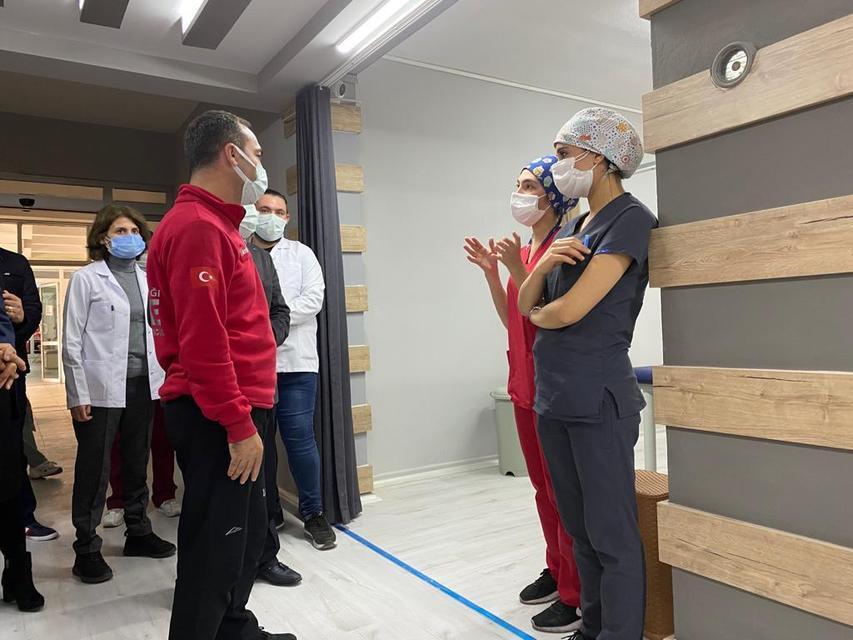 Aydın Devlet Hastanesi ve Atatürk Devlet Hastanesi Fizik Tedavi ve Rehabilitasyon Merkezleri birleştirilerek yeni yerine taşındı.