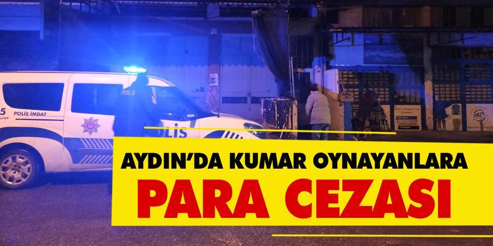 Aydın'ın Nazilli ilçesinde düzenlenen operasyonda kumar oynadıkları belirlenen 6 kişiye 8 bin 16 lira idari para cezası uygulandı. ( Mehmet Ali Cintosun - Anadolu Ajansı )