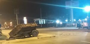 Aydın'da otomobilin traktör römorkuna çarpması sonucu 1 kişi yaralandı