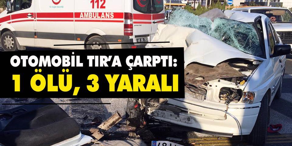 Muğla'nın Menteşe ilçesinde meydana gelen trafik kazasında 1 kişi öldü, 3 kişi yaralandı. İtfaiye ekipleri araçta sıkışan yaralıları kurtarmak için çalışma yaptı. ( Muğla Büyükşehir Belediyesi - Anadolu Ajansı )