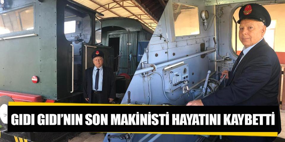 Nazilli Sümerbank Fabrikası'nda 17 sene Gıdı Gıdı Treni'nin makinistliğini yapan Necati Vanlıyız (73) hayatını kaybetti.