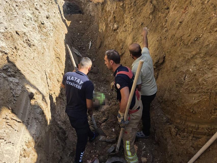 Toprak kaymasında 1 işçi öldü