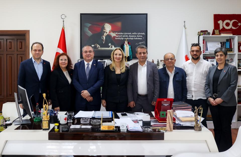 CHP Genel Başkan Yardımcısı Aka'dan Yetişkin'e ziyaret