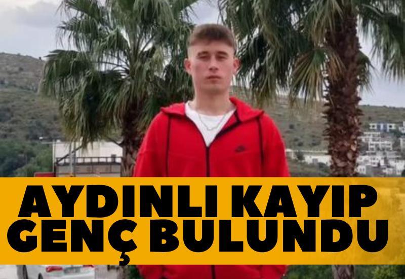 Aydınlı kayıp genç bulundu