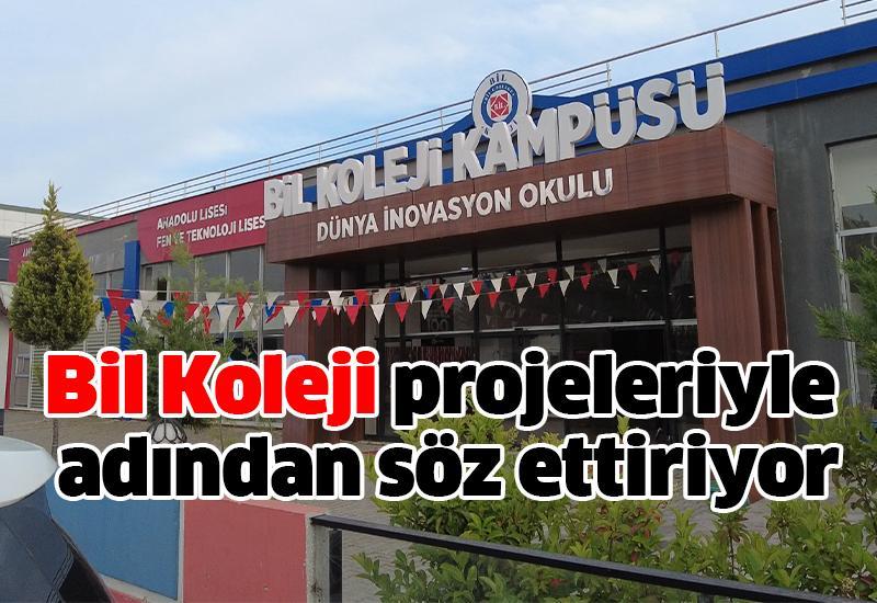 Bil Koleji projeleriyle adından söz ettiriyor