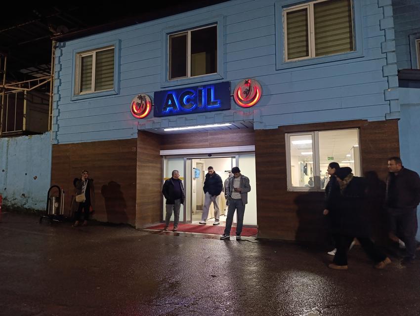 Asker uğurlama eğlencesi hastanede bitti