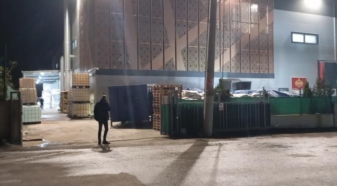 OSB'de fabrika yangını: 1 kişi yaralandı