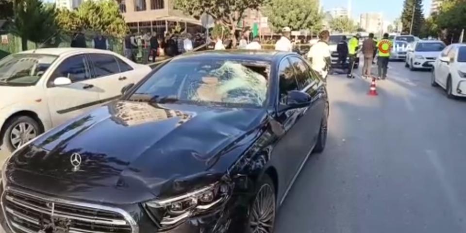 Mercedes’li sürücü yaya geçidinde bisikletli çocuğu öldürüp kaçtı