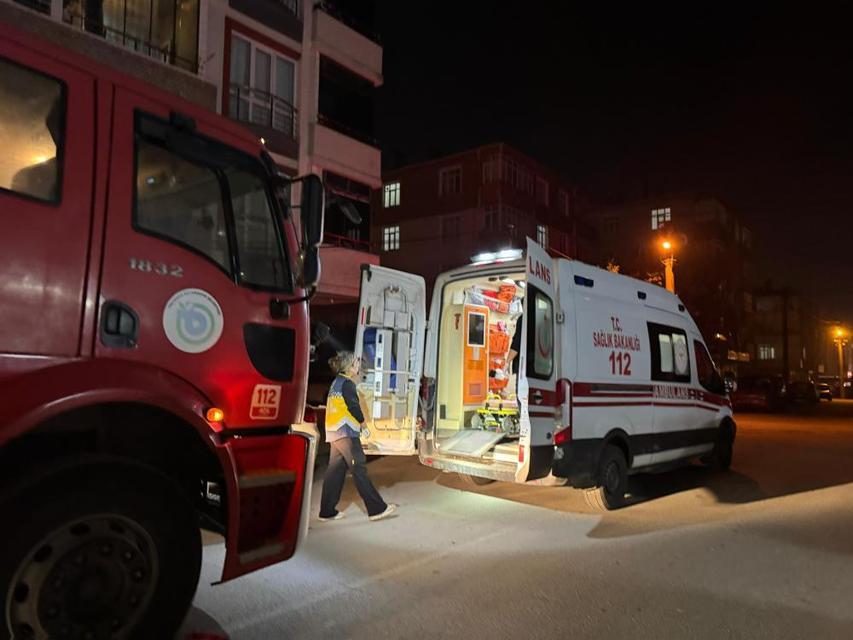 4 yaşındaki çocuk, yatağını yaktı