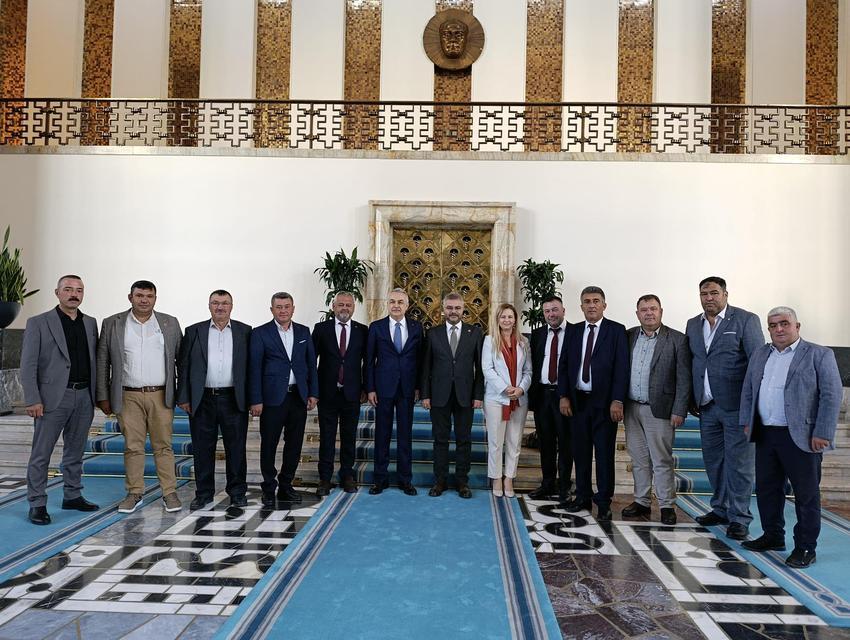 Aydınlı muhtarlar Ankara'da