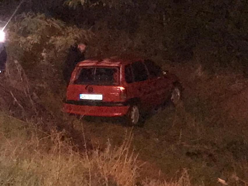 Ereğli'de otomobil şarampole düştü: 1 yaralı