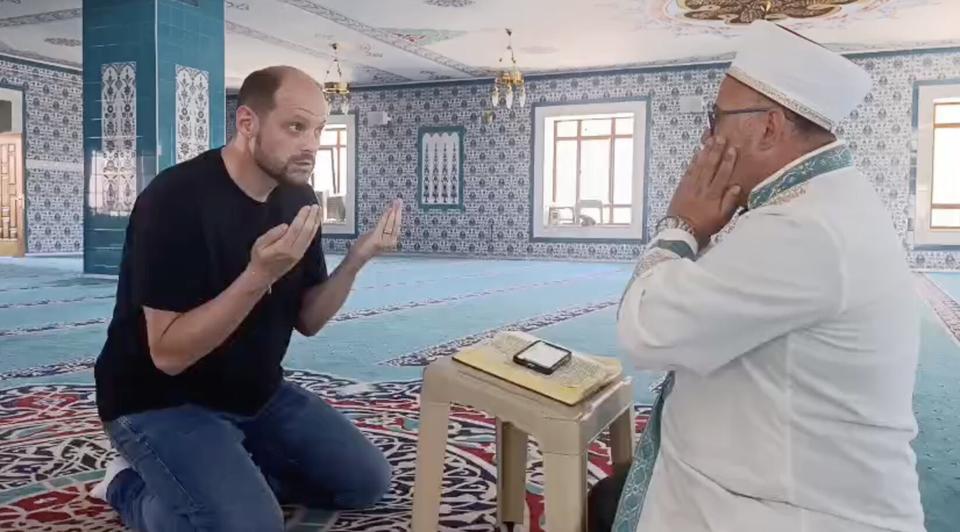 Alman damat Müslüman oldu
