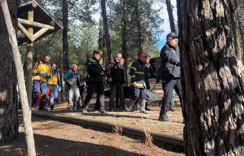 Ormanlık alanda erkek cesedi bulundu