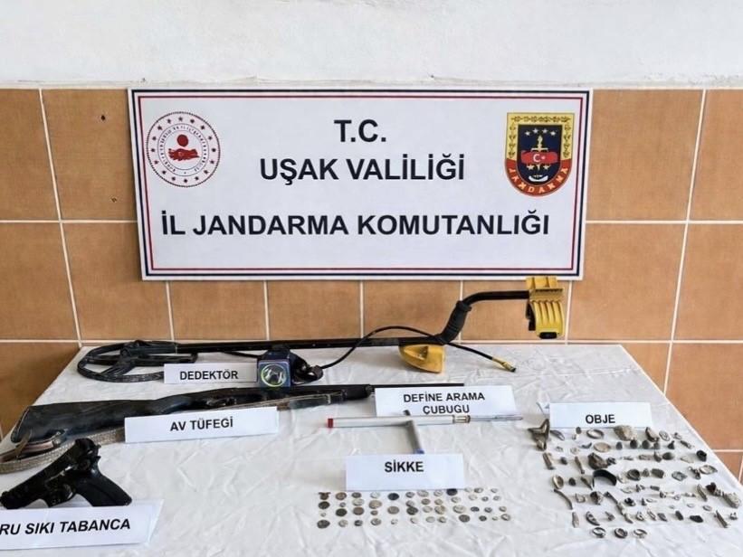 Jandarmadan tarihi eser kaçakçılarına darbe