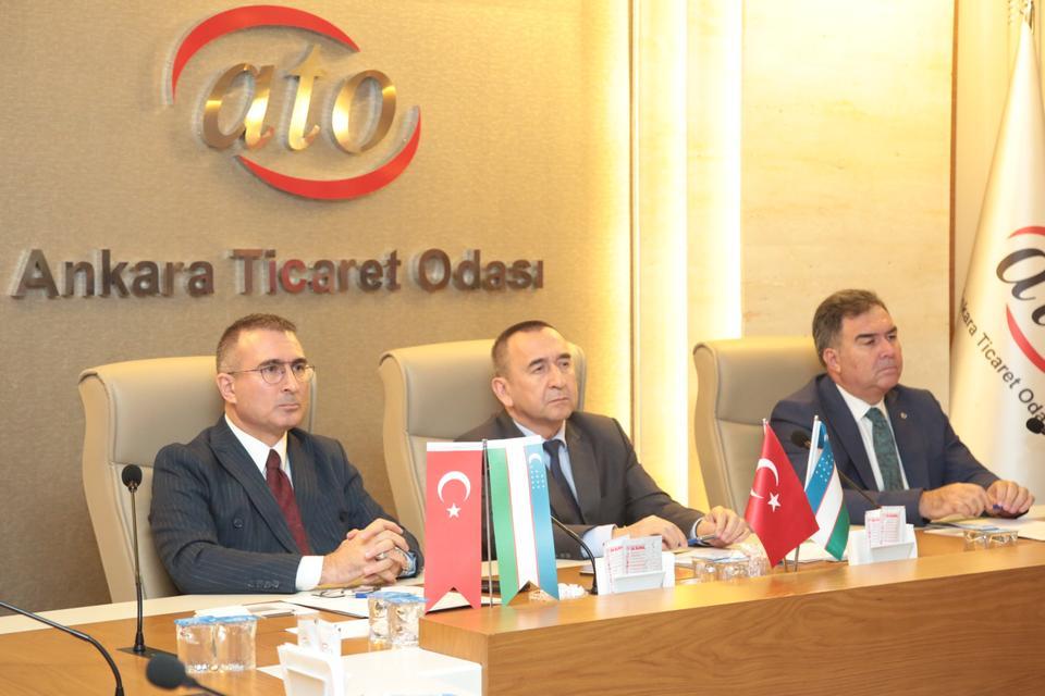 Türkiye ve Özbekistan ekonomik işbirliği imkanları Ankara’da ele alındı