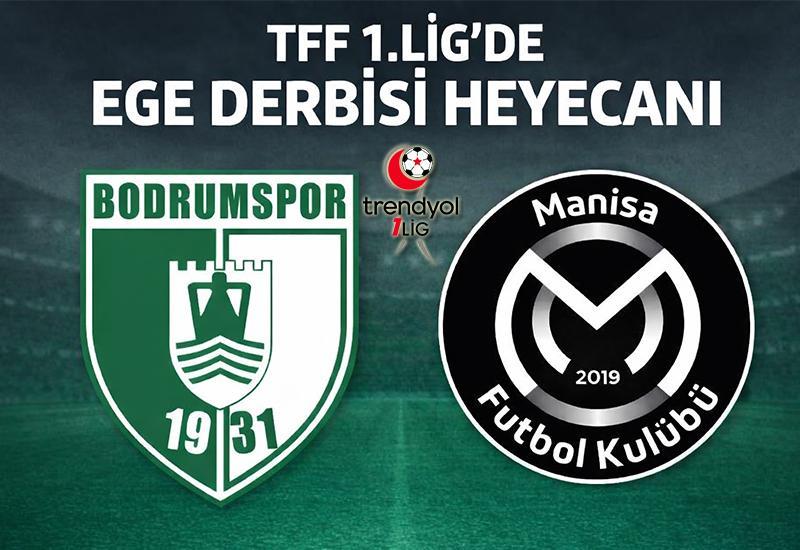 TFF 1.Lig'de Ege derbisi heyecanı