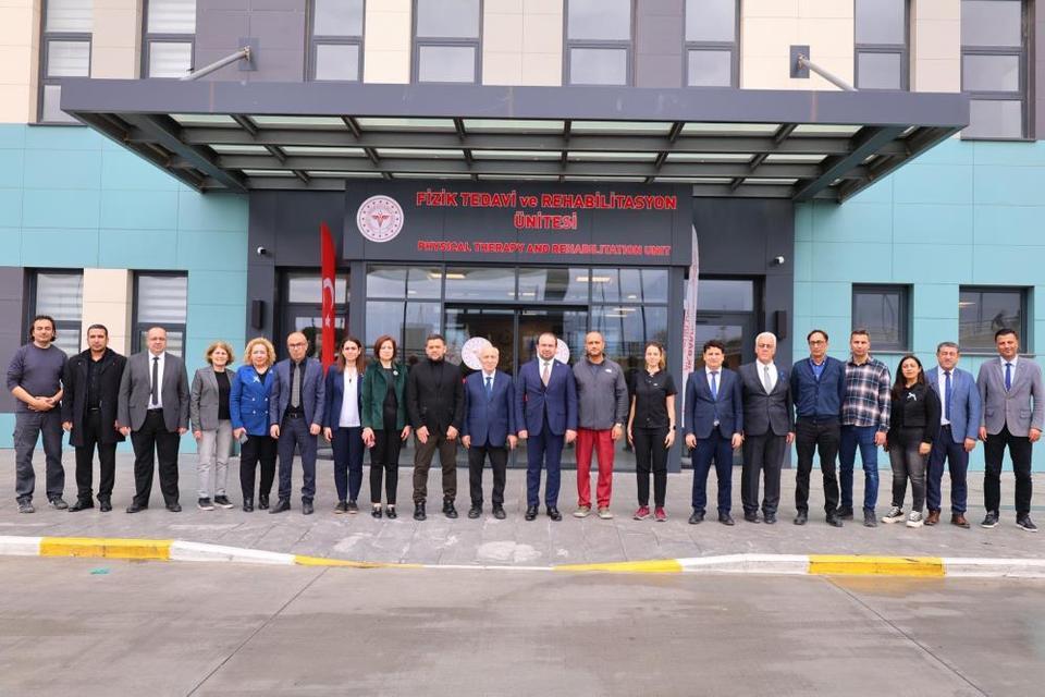Aydın Şehir Hastanesi'nde fizik tedavi ünitesine yakın inceleme