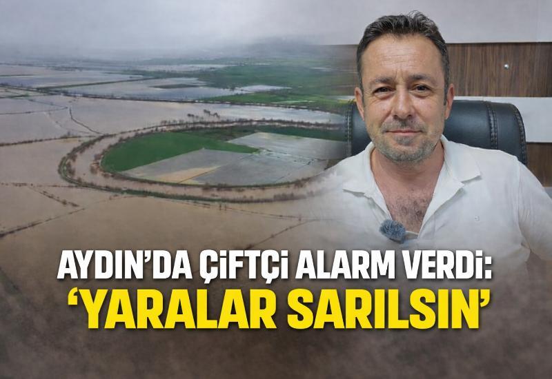 Aydın’da çiftçi alarm verdi: “Yaralar sarılsın”