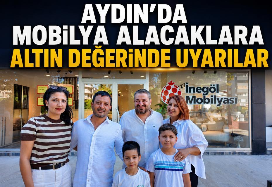 Aydın'da mobilya alacaklara altın değerinde uyarılar