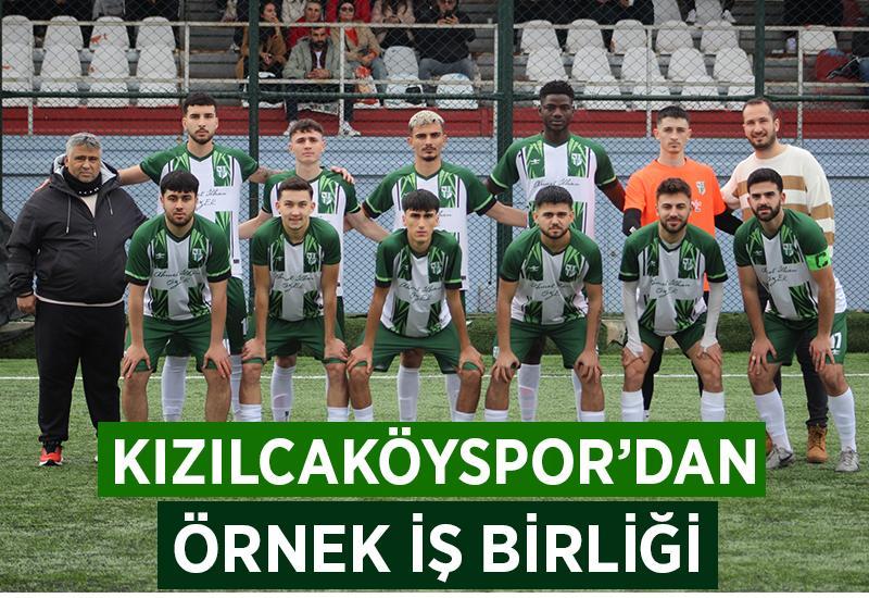 Kızılcaköyspor'dan örnek iş birliği