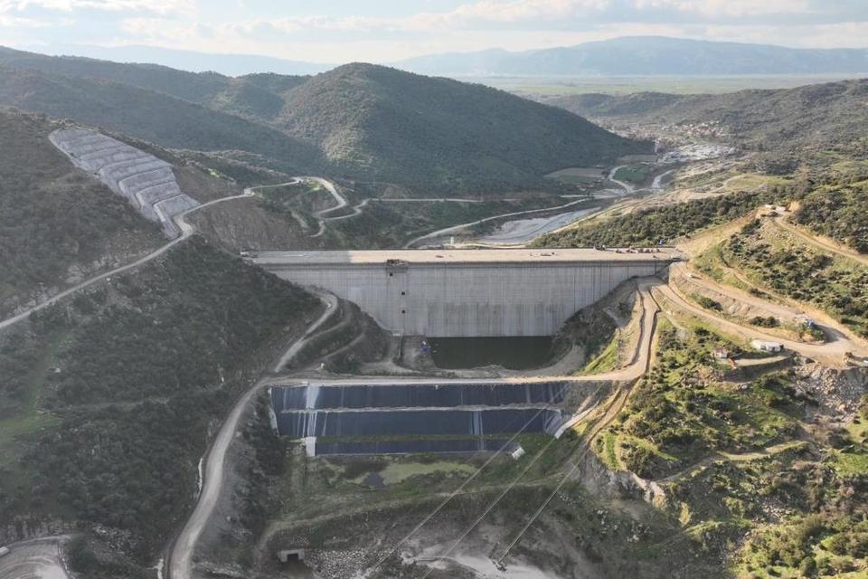 Sarıçay Barajı’nda incelemelerde bulunuldu