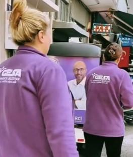 Germencik’te bağışlanan kıyafetler ihtiyaç sahiplerine teslim ediliyor