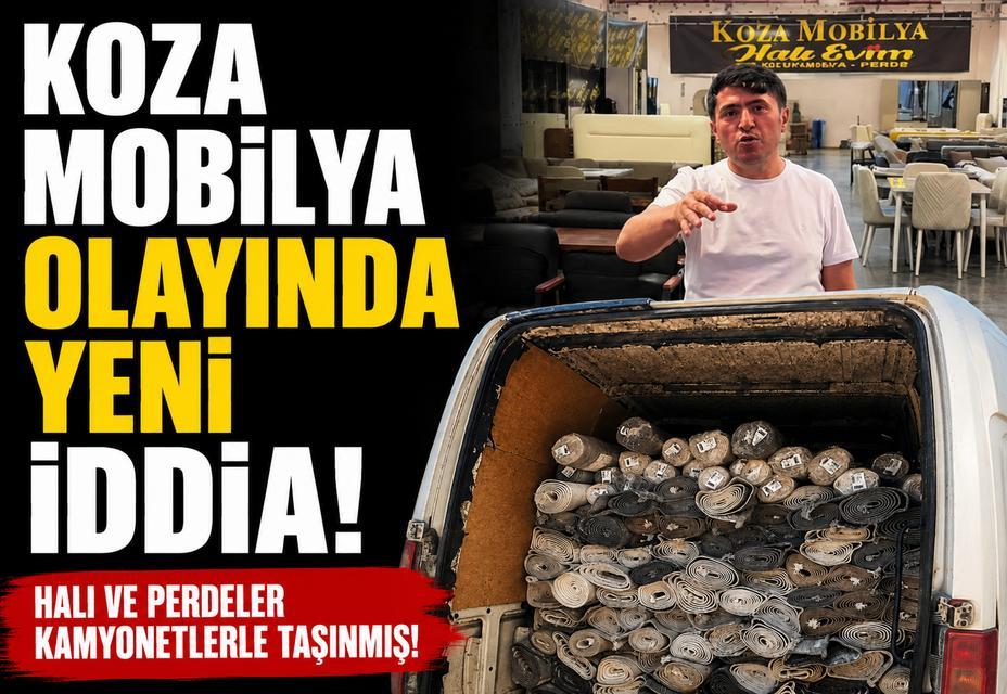 Koza Mobilya olayında yeni iddia!