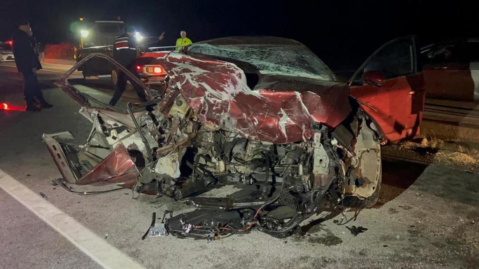 Genç çiftin hayalleri feci kaza ile sona erdi: 5 kişi hayatını kaybetti