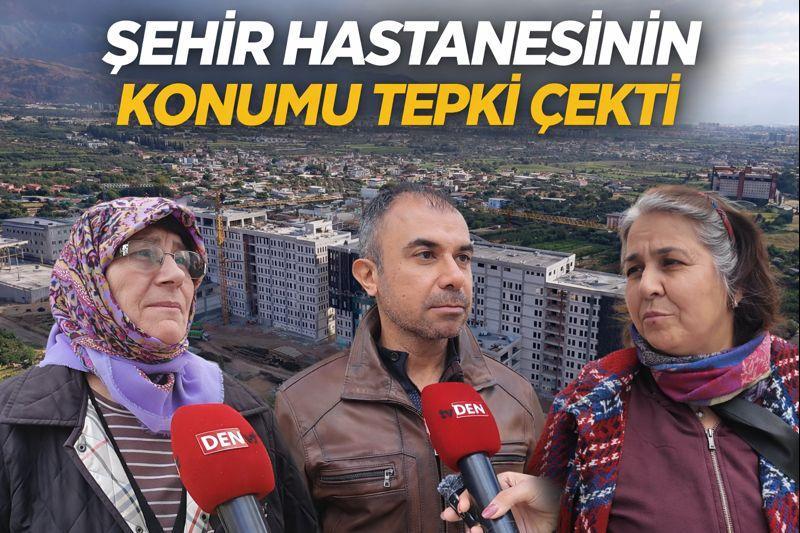 Şehir hastanesinin konumu tepki çekti