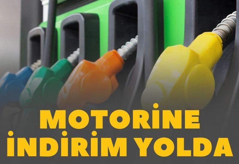 Motorine indirim yolda