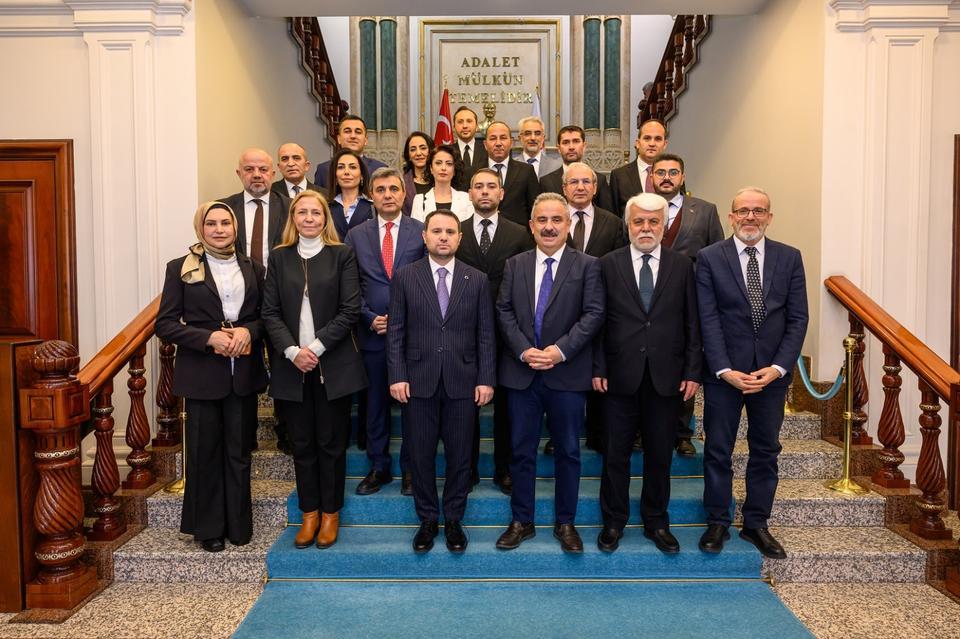 Türkiye Basın Federasyonu’ndan Adalet Bakanı Akın Gürlek’e ziyaret