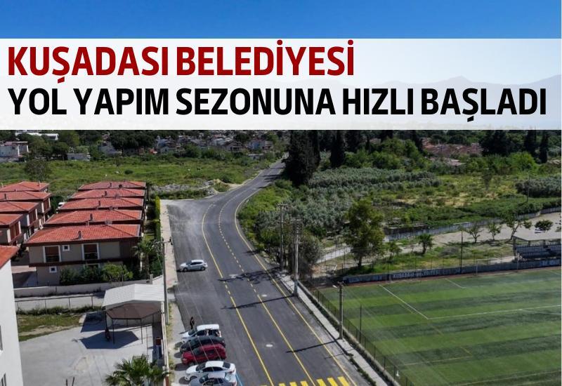 Başkan Ömer Günel’in göreve geldiği 2019 yılından bu yana sürdürdüğü alt ve üstyapı çalışmaları kapsamında yaptığı 933 milyon 702 bin TL’lik yatırımla kente 218 kilometre yeni yol kazandıran Kuşadası Belediyesi, belirlenen program dâhilinde çalışmalarını sürdürüyor.