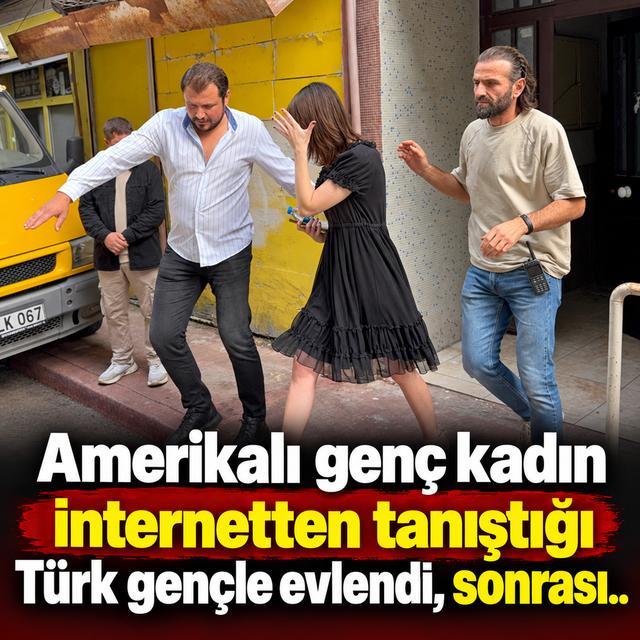 Amerikalı genç kadın internetten tanıştığı Türk gençle evlendi, sonrası..