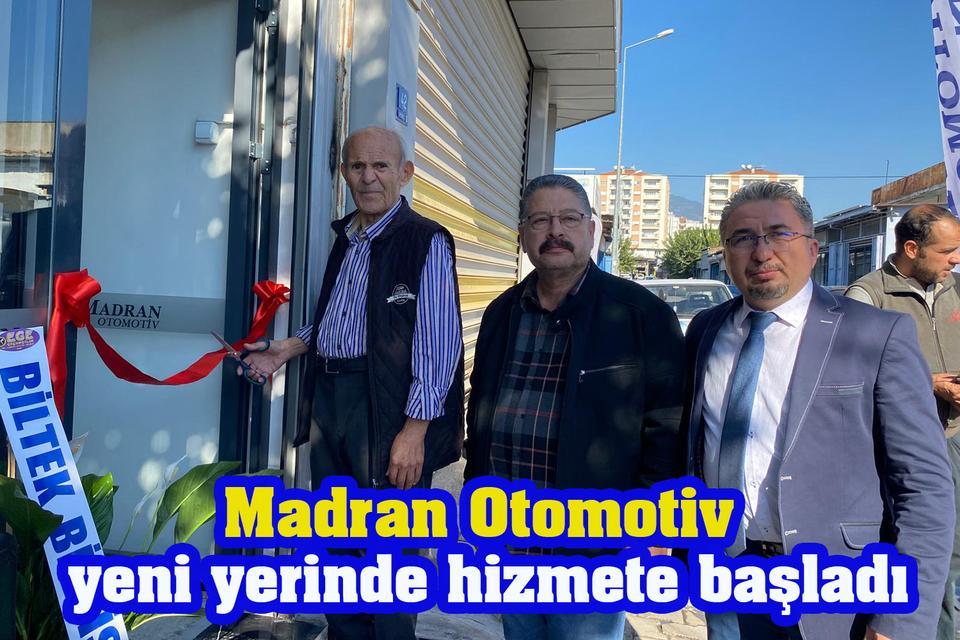 Madran Otomotiv yeni yerinde hizmete başladı