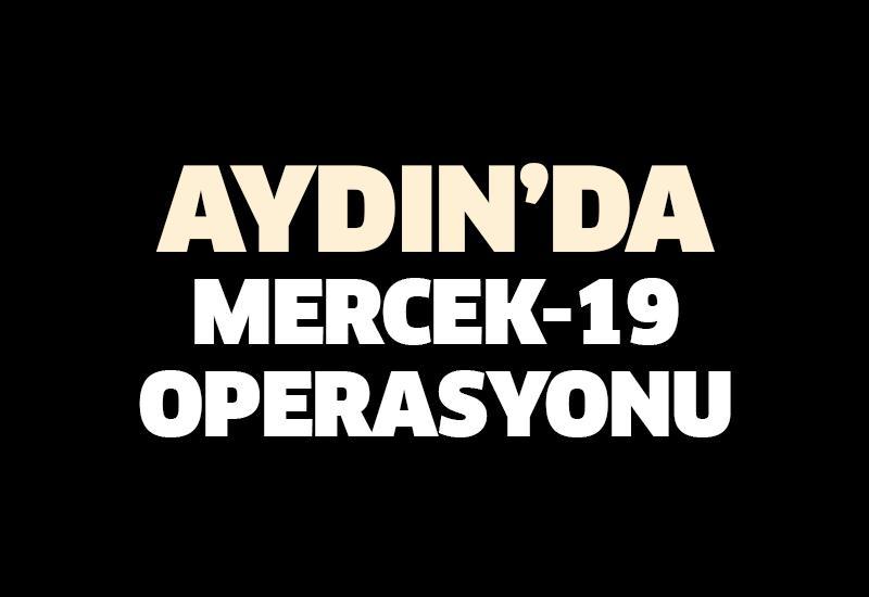Aydın'da Mercek-19 operasyonu