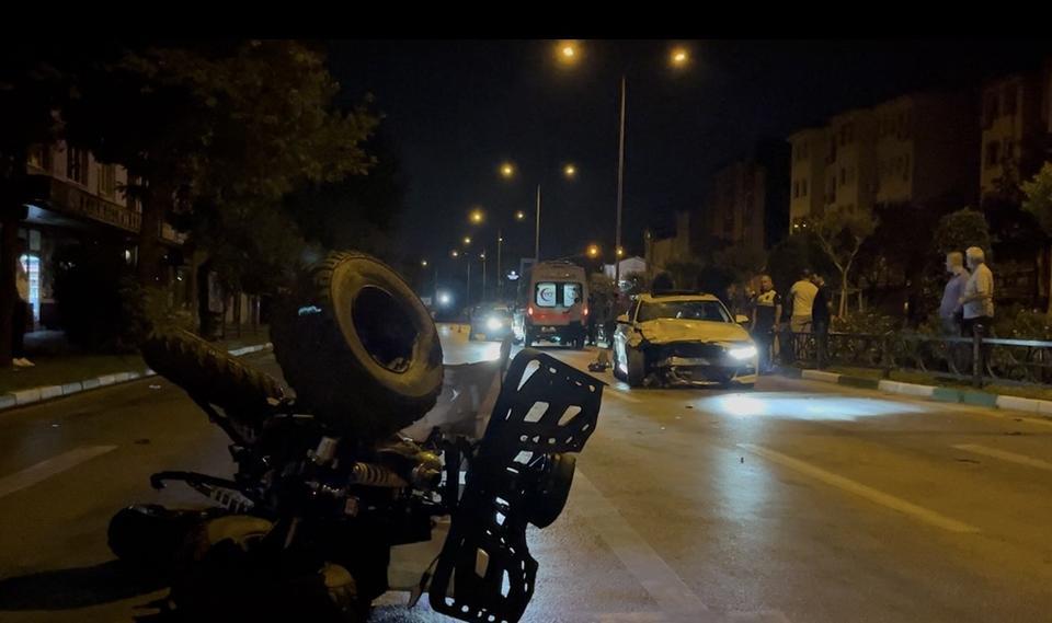 150 kilometre hızla geldi, ATV’yi biçti: 1 ölü