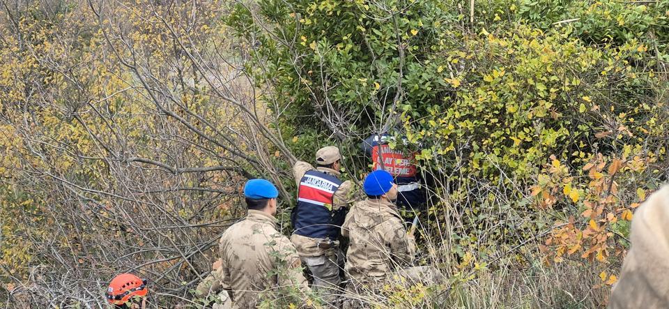 Düştüğü çalılık mezarı oldu