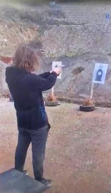 Okulda dehşet saçan saldırganın poligonda atış talimi yaptığı görüntüler ortaya çıktı