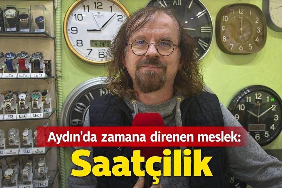 Aydın’da zamana direnen meslek: Saatçilik