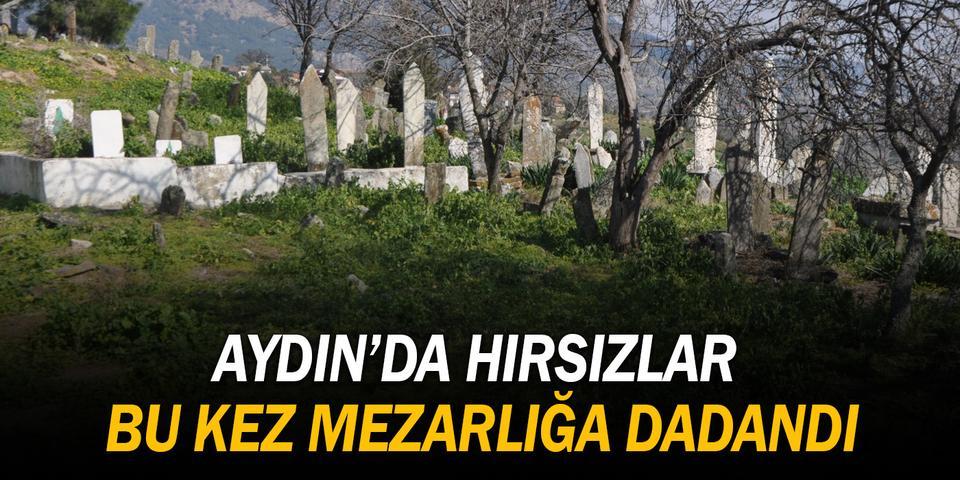 Aydın’ın Buharkent İlçesi Ortakçı Mahallesi’nde bulunan tarihi mezarlığa hırsızlar dadandı. Mahalle Muhtarı Ali Başalı, "Hırsızlar her gün bir mezar taşı çalıp götürüyor" diyerek isyan etti.