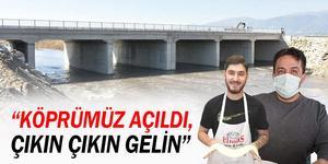 Yenipazar'da yaklaşık 6 aydır yapımı devam eden Büyük Menderes köprüsü hizmete açıldı. AK Parti Yenipazar İlçe Başkanı Selim İzmirlioğlu, “İlçemize modern bir köprüyü kazandırmanın haklı gururunu yaşıyoruz” dedi.