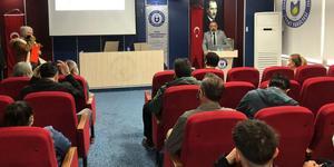 Adnan Menderes Üniversitesi Koçarlı Meslek Yüksek Okulu’nun düzenlediği Madde Bağımlılığı Semineri (MYO) Ömer Faruk Durdu Konferans Salonu’nda gerçekleşti.