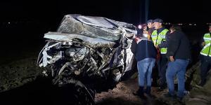 Afyonkarahisar'da takla atan hafif ticari araçtaki sürücü öldü