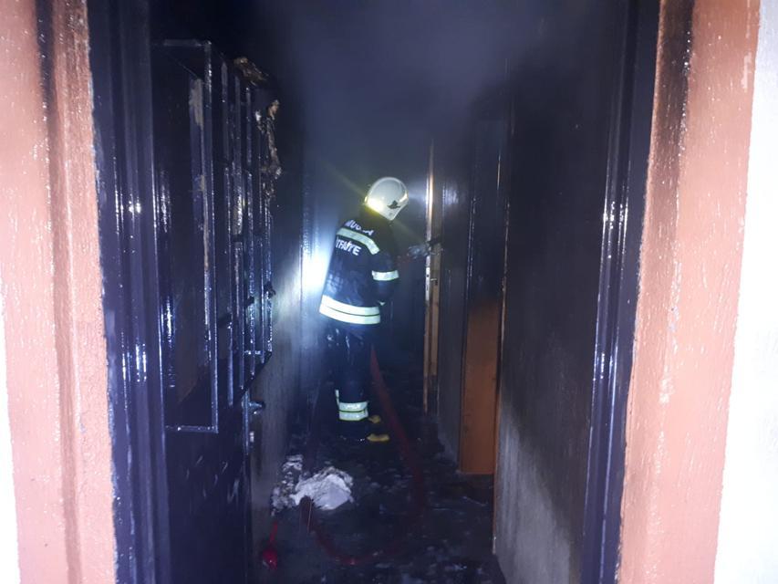 Muğla'da evin çatı katında çıkan yangın söndürüldü