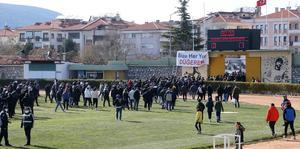 Muğla'da amatör lig maçında kavga çıktı