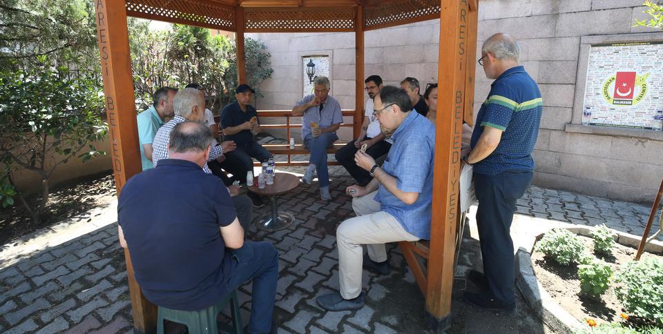 Balıkesir'de gazeteciler piknikte buluştu